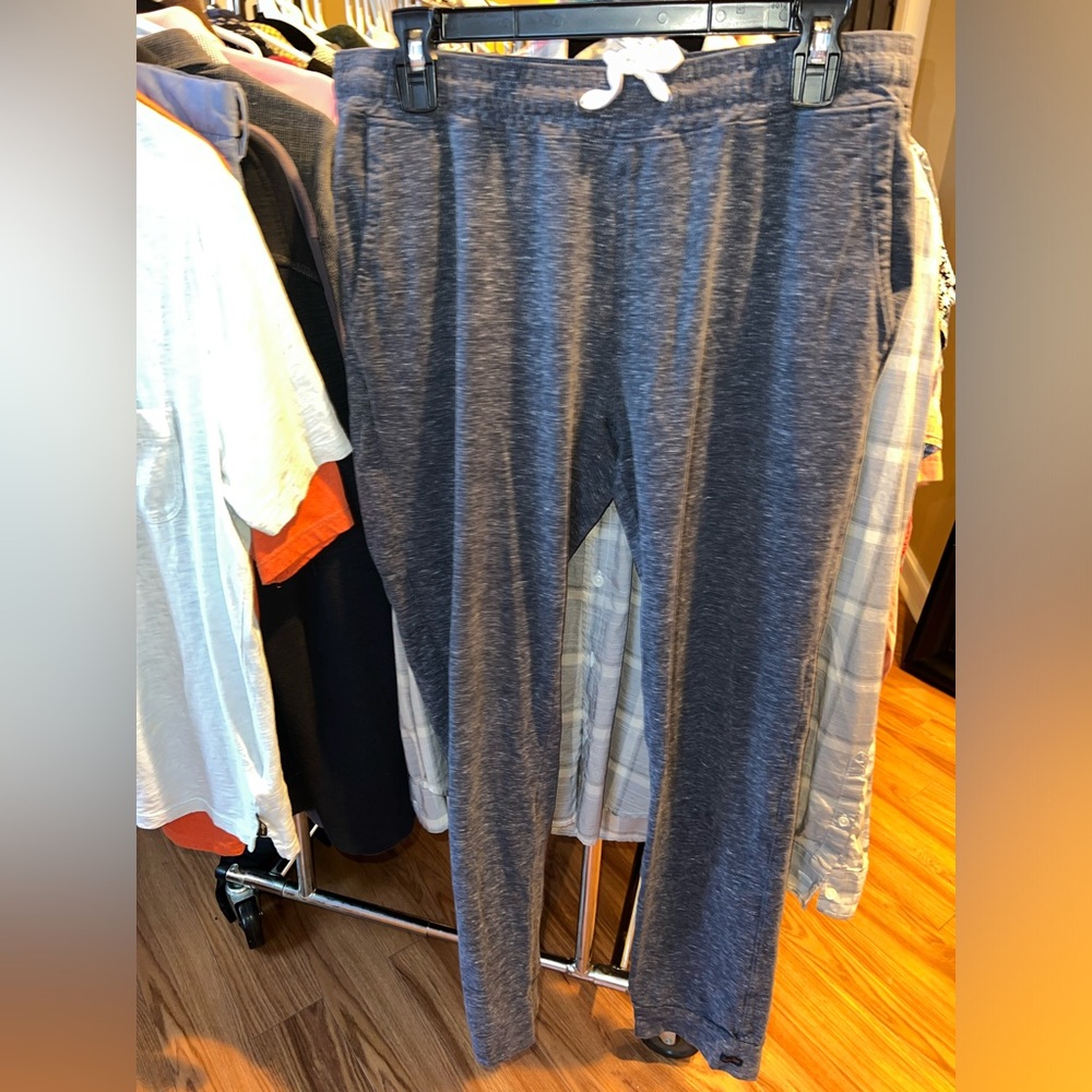 Mens XL Good Man gray joggers sweatpants
